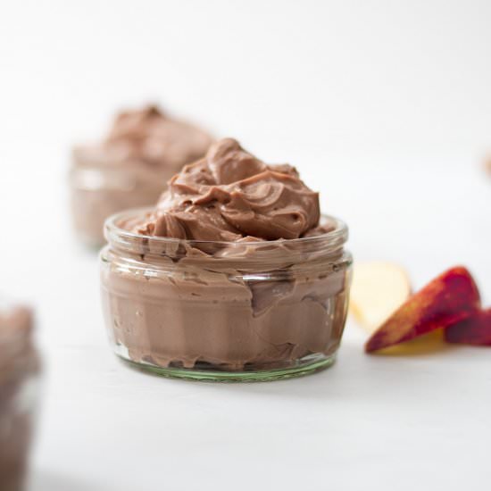 Chocolate Cheesecake Dip - Recipe photo by Searchingforspice