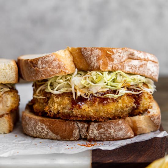 Crab croquette sandwich - Recipe photo by cherryonmysundae