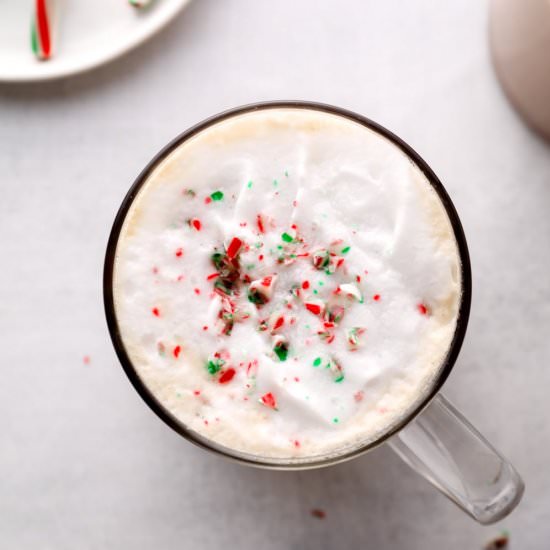 Healthy Peppermint Mocha - Recipe photo by Darn Good Veggies