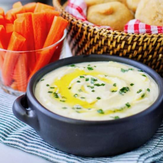 Skordalia -Greek Garlic Potato Dip - Recipe photo by karenskitchenstories
