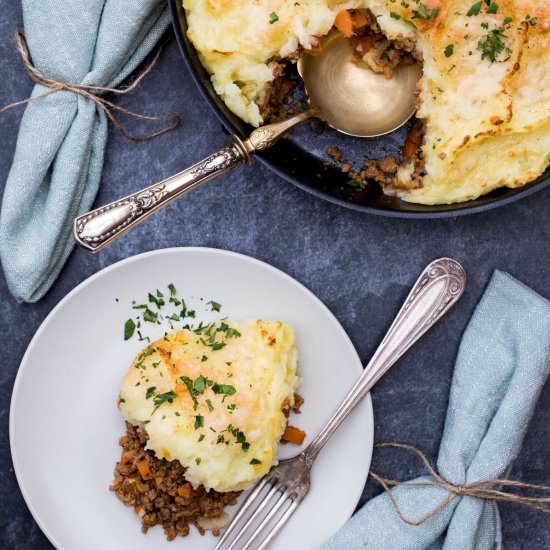 Hachis Parmentier (Shepherd's Pie) - Recipe photo by Chef Molly