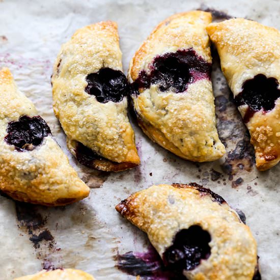 Blueberry Hand Pies - Recipe photo by FloatingKitchen