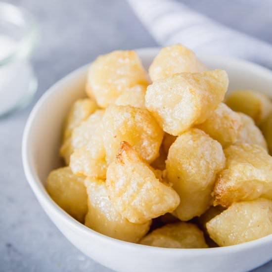Air Fryer Cauliflower Gnocchi - Recipe photo by Running to the Kitchen