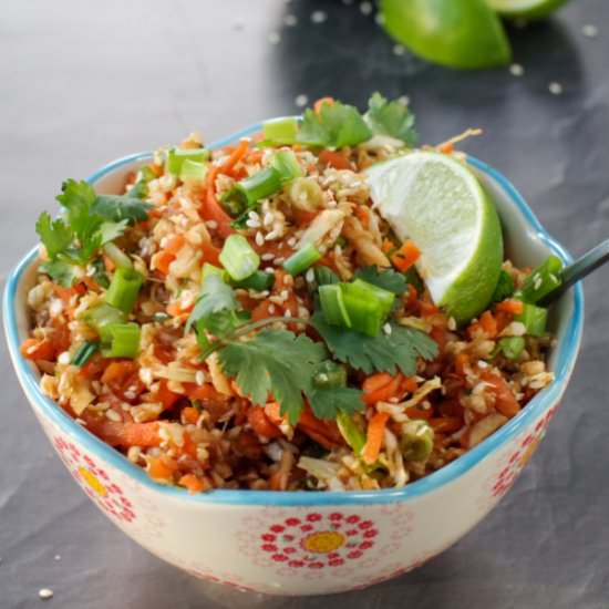Asian Coleslaw - Recipe photo by Food Meanderings