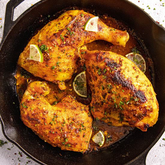 Pollo Asado (Mexican Roast Chicken) - Recipe photo by ChiliPepperMadness