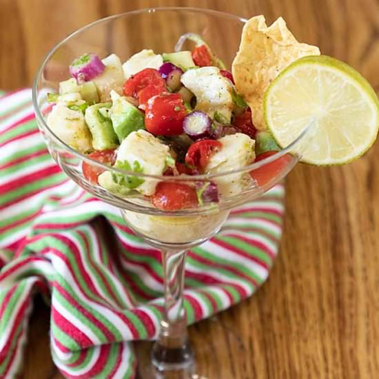 Halibut Ceviche - Recipe photo by iwilkerson