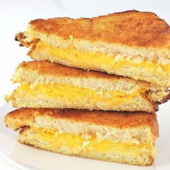 air fryer grilled cheese - Recipe photo by nowcookthis