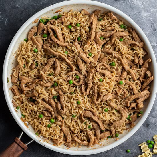 Pork Ramen Stir Fry - Recipe photo by bellyfull