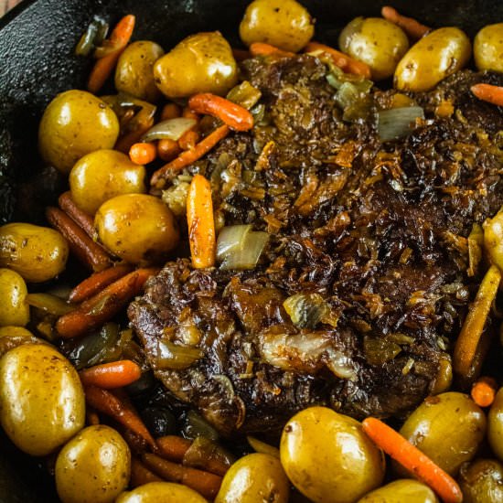 Sunday Pot Roast Dinner - Recipe photo by SaporitoKitchen