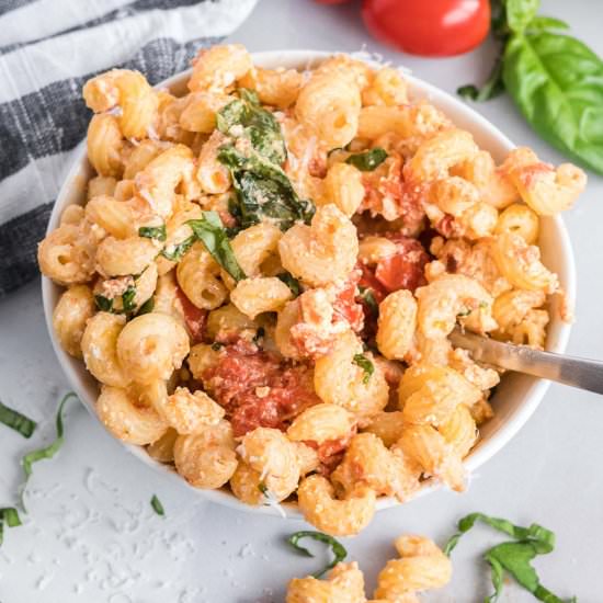 Tomato Feta Pasta Bake - Recipe photo by Tastes of Homemade