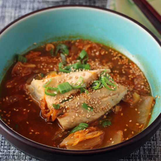 Fish and Kimchi Stew - Recipe photo by Food Gal