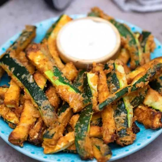 Air Fryer Zucchini Fries - Recipe photo by 30minutesmeals
