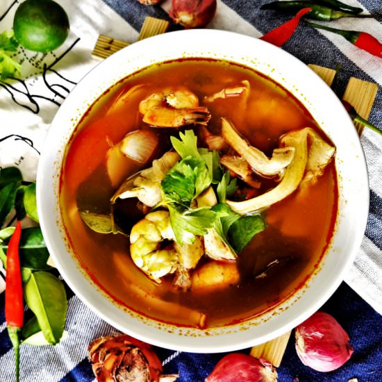 Tom Yum Soup - Recipe photo by Taste of Asian Food