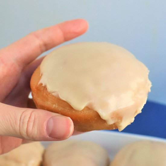 Maple Cream Filled Doughnuts- Vegan - Recipe photo by veryveganval