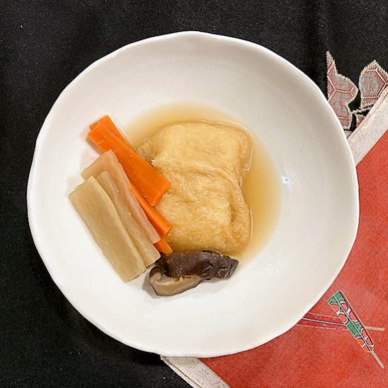 Mochi stuffed Abura-Age - Recipe photo by Homemade Japanese Food