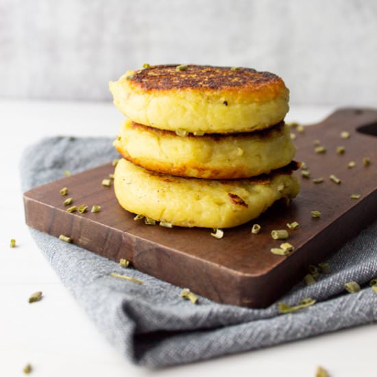 Savory AIP Irish Potato Cakes - Recipe photo by HurriedHealthNut