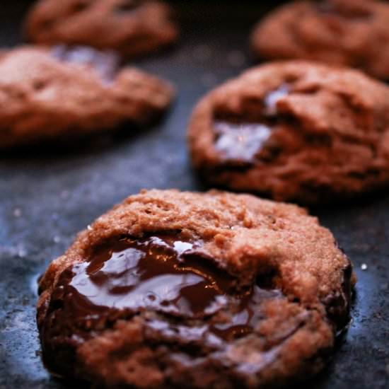 Paleo Coconut Flour Ginger Cookies - Recipe photo by scratchtobasics