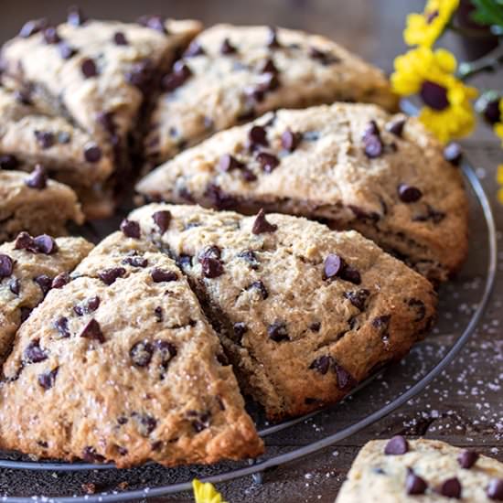 Chocolate Chip and Banana Scones - Recipe photo by URBANBAKES