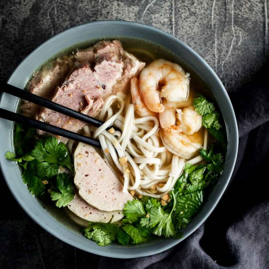 Banh Canh Soup - Recipe photo by Went Here 8 This