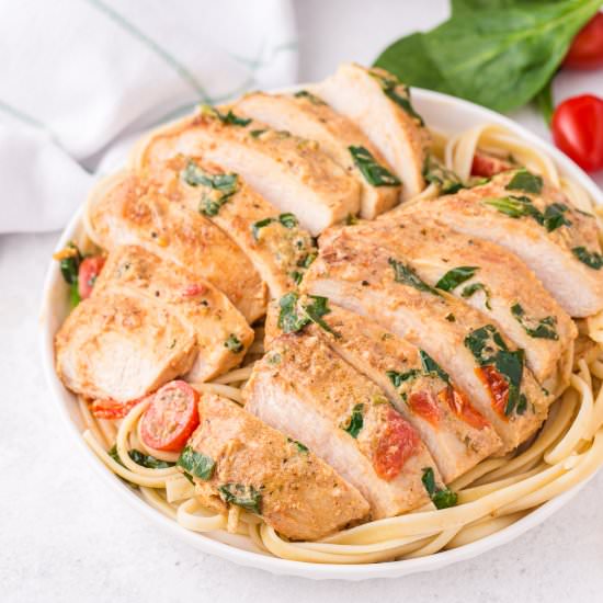 Creamy Tuscan Chicken - Recipe photo by pumpkinnspice