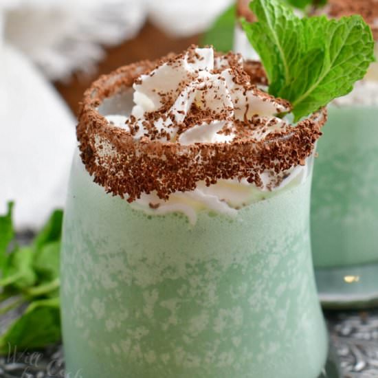 Grasshopper Cocktail - Recipe photo by WillCookForSmiles