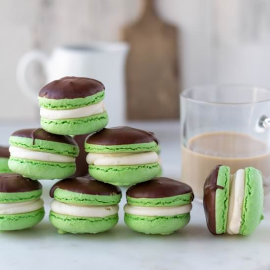 Irish Cream Macarons - Recipe photo by islandbakes