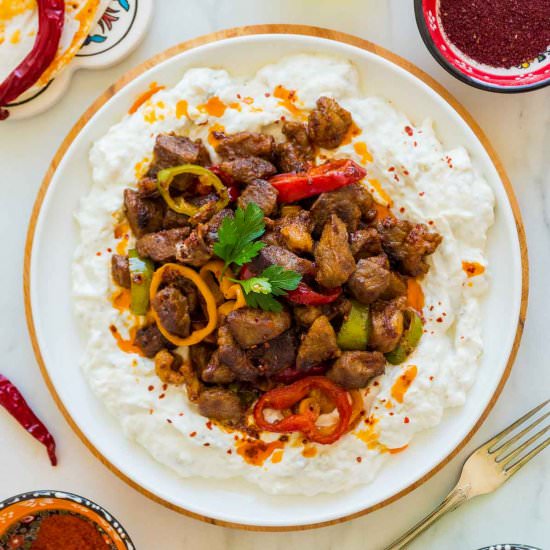 Ali Nazik Kebab - Recipe photo by chocolatesandchai
