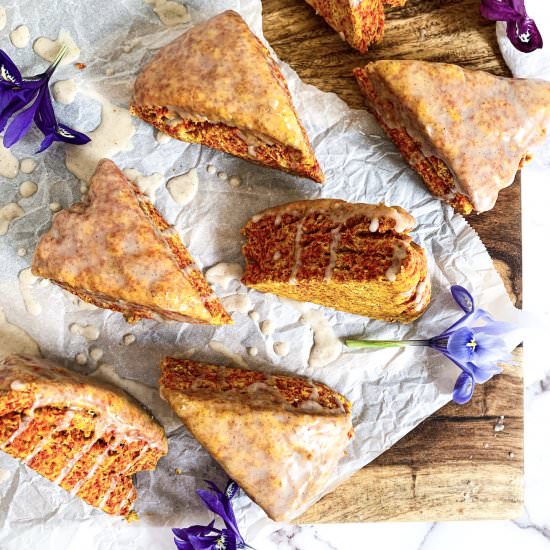 Vegan Golden Milk Scones - Recipe photo by Elle Jay at Home