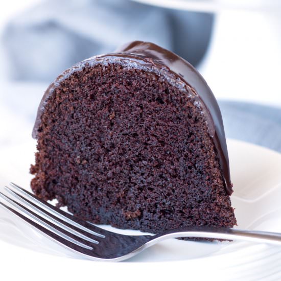 The Perfect Chocolate Bundt Cake - Recipe photo by borrowedbites