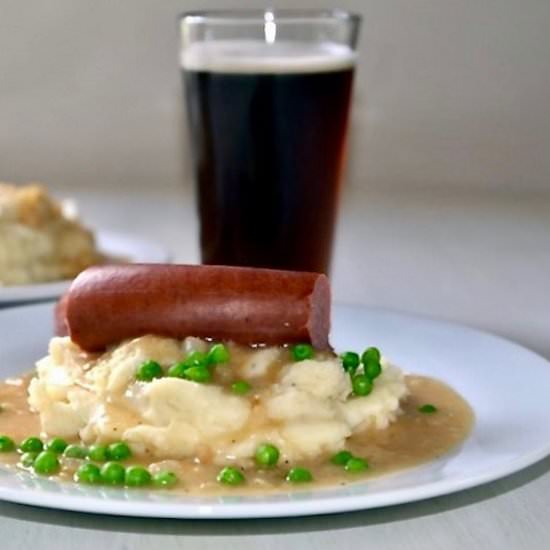 Bangers and Mash - Recipe photo by Kitchengetaway