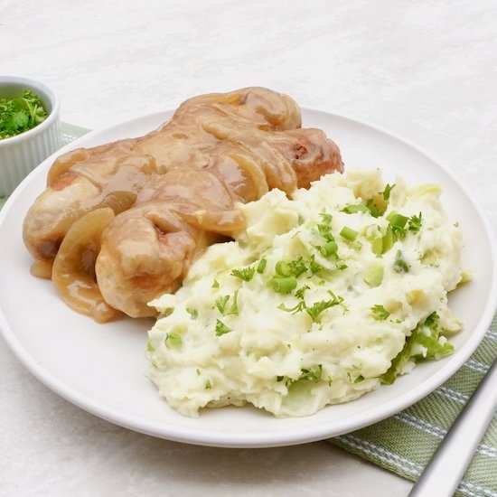 Bangers and Mash - Recipe photo by anothertablespoon