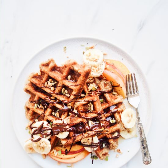 Fluffy Gluten Free Waffles - Recipe photo by Made By Mandy