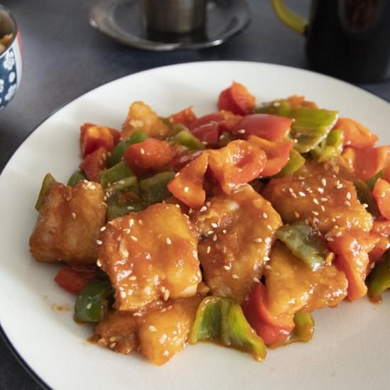 No fry sweet and sour pork - Recipe photo by foodmakesmehappy