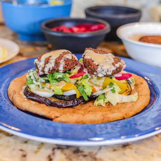 Israeli Sabich Sandwich Recipe - Recipe photo by HIldaskitchenblog