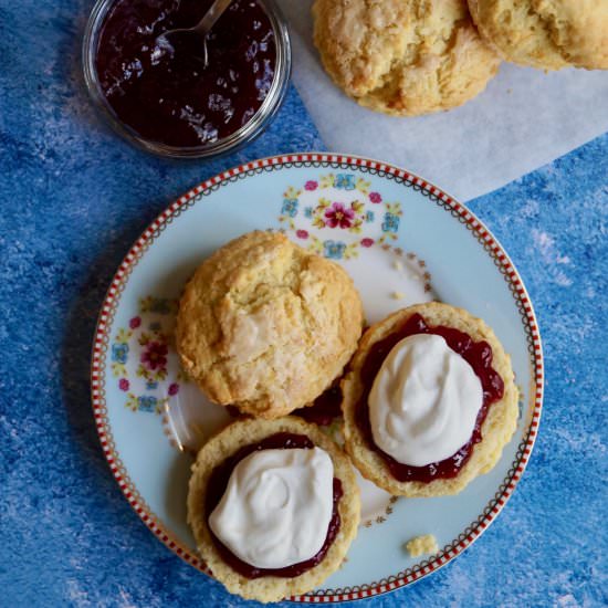 vegan scones - Recipe photo by whatjessicabakednext