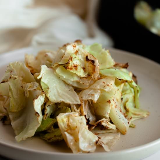 Air Fryer Cabbage - Recipe photo by thymeandjoy