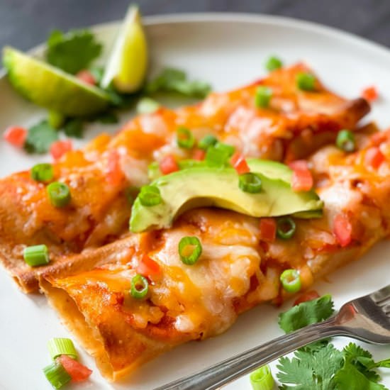 Perfect Chicken Enchiladas - Recipe photo by theonlinefarmersmarket