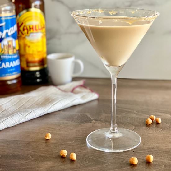 Salted Caramel Espresso Martini - Recipe photo by theshortordercook