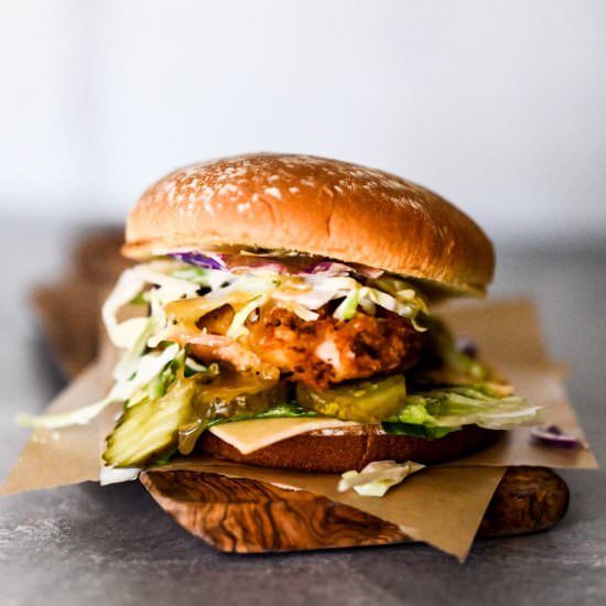 Air Fryer Southern Chicken Sandwich - Recipe photo by shutterandmint