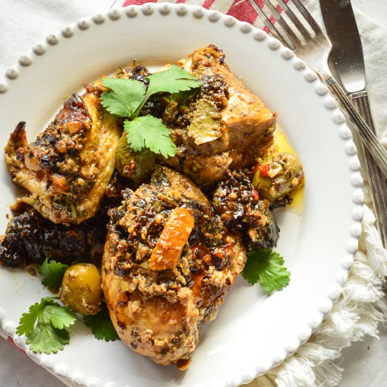 Chicken Marbella - Recipe photo by thisishowicook