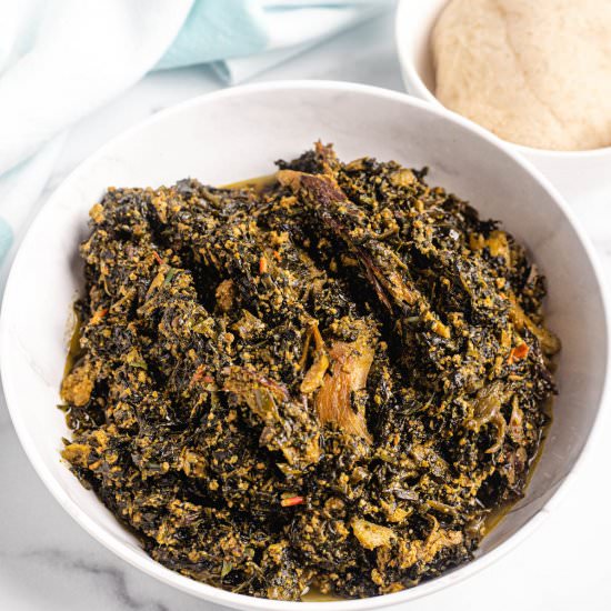 Bitter Leaf Soup - Recipe photo by lowcarbafrica
