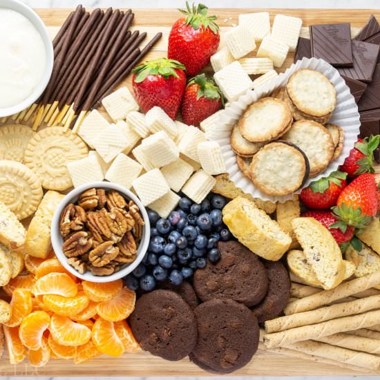 Dessert Charcuterie Board - Recipe photo by owlbbaking