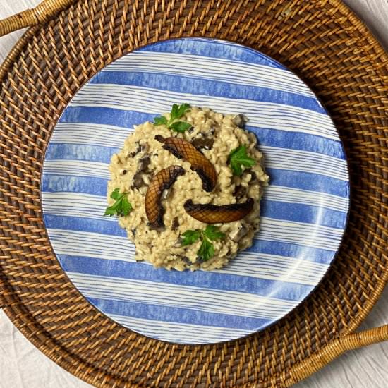 Classic Truffle Mushroom Risotto - Recipe photo by TasteAbroad