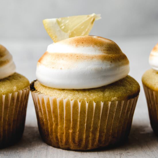 Lemon Meringue Cupcakes - Recipe photo by thecupcakechronicles
