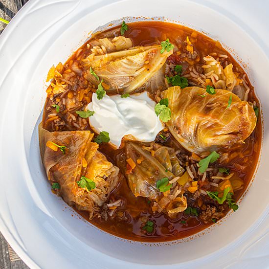 Best Cabbage Roll Soup Gluten Free - Recipe photo by Only Gluten Free Recipes