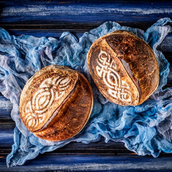 75% Hydration Sourdough Bread - Recipe photo by denisav
