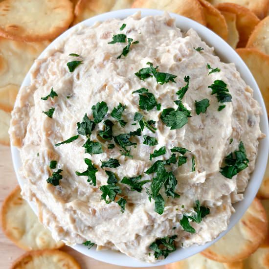 Homemade French Onion Dip - Recipe photo by Sugarylogic