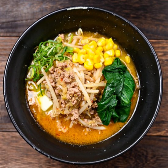 Buttery Miso Ramen - Recipe photo by Sudachi Recipes