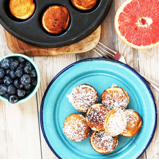 Danish pancakes (aebleskiver) - Recipe photo by cheap-recipe-blog