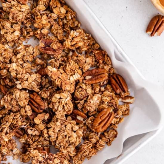 Cinnamon Toast Granola - Recipe photo by erinliveswhole